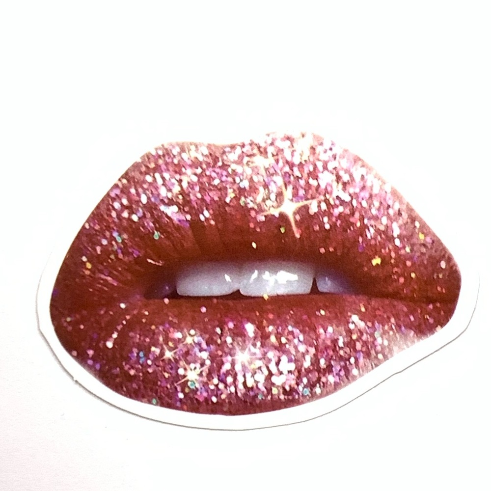 Lips Vinyl Sticker